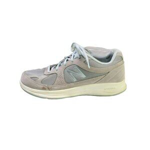 New Balance 877 Gray Suede Lace Up Athletic Sneaker Shoes Size 9.5 B